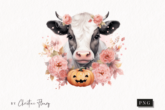 Pastel Pink Watercolor Floral Cow: An Embroidery Review