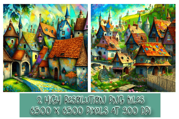 Villages in Watercolor: Editorial Illustrations Review