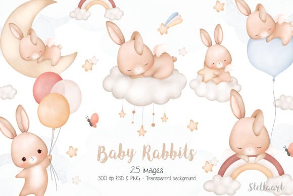 Watercolor Baby Rabbits: An Embroidery Design Review